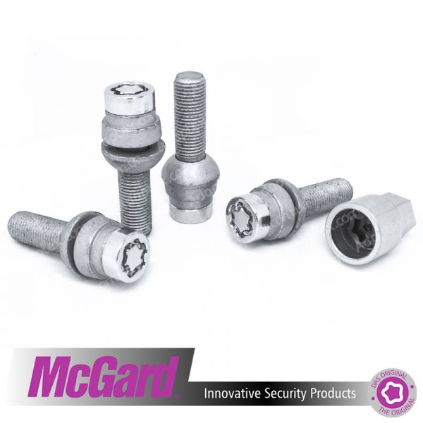 McGard 28044 SU | Болти секретки 14x1.5x37 Сфера R14 ключ 19 (Audi Q7, Ford Galaxy, Porsche, Seat Alhambra, Volkswagen)