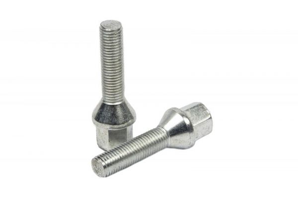 Колісний болт М12x1.5x40мм Конус Цинк Ключ 17