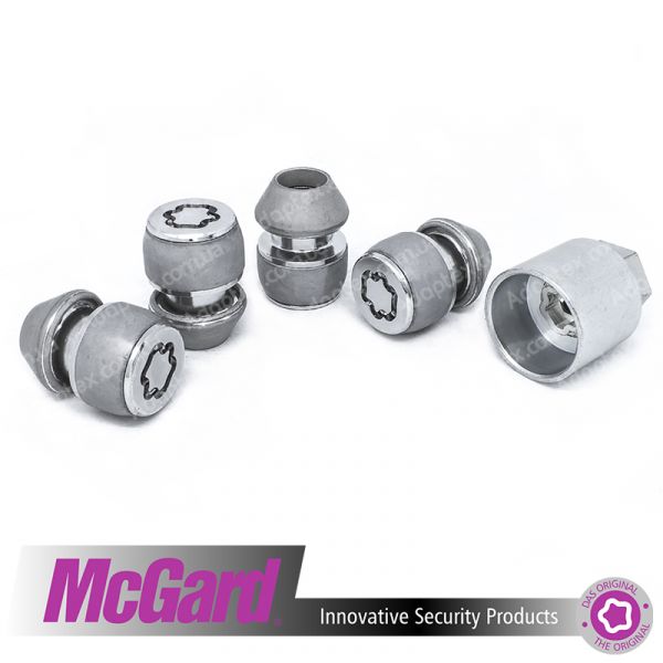 McGard 24658 SL | Гайки секретки 14x1.5x39 Конус ключ 21 Кільце, що обертається (Cadillac, Chevrolet, Dodge, Ford, Jeep, Opel Insignia, Saab, SsangYong)