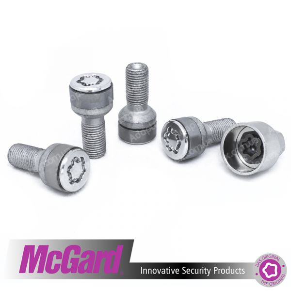 McGard 28174 SL | Болти секретки М14x1.5x27 Сфера R14 ключ 17 Кільце, що обертається (Mercedes-Benz, Volkswagen Crafter, Infiniti QX30) під оригінальні диски